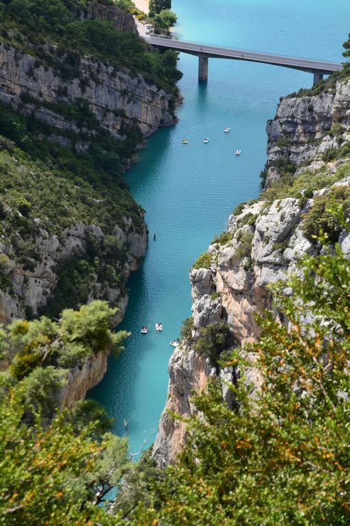 Les Jardins De L'Ermitage Bed and Breakfast Les Salles-sur-Verdon Exteriör bild