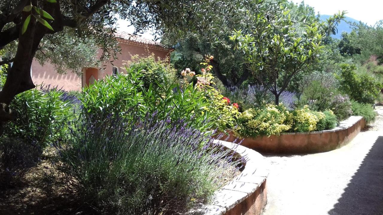 Les Jardins De L'Ermitage Bed and Breakfast Les Salles-sur-Verdon Exteriör bild